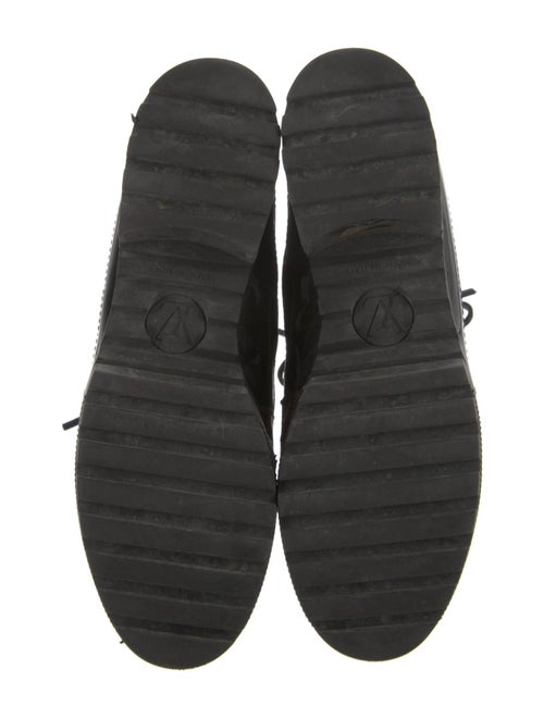 Louis Vuitton LV Monogram Suede Combat Boots