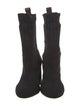 Louis Vuitton LV Monogram Embroidered Accent Sock Boots