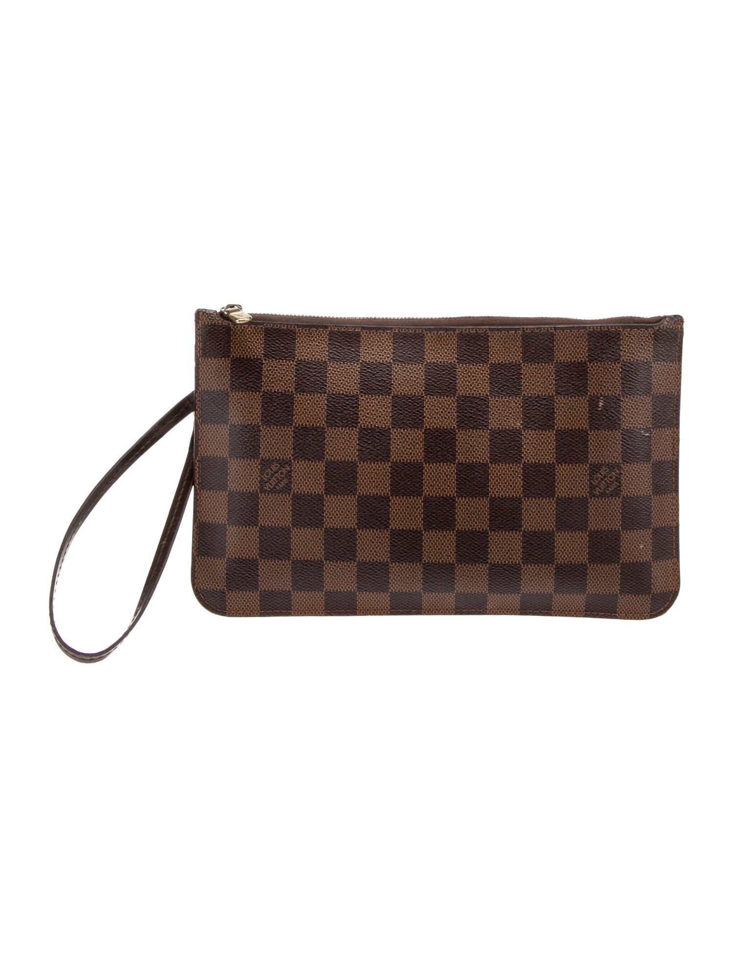 Louis Vuitton Damier Ebene Neverfull Pouch