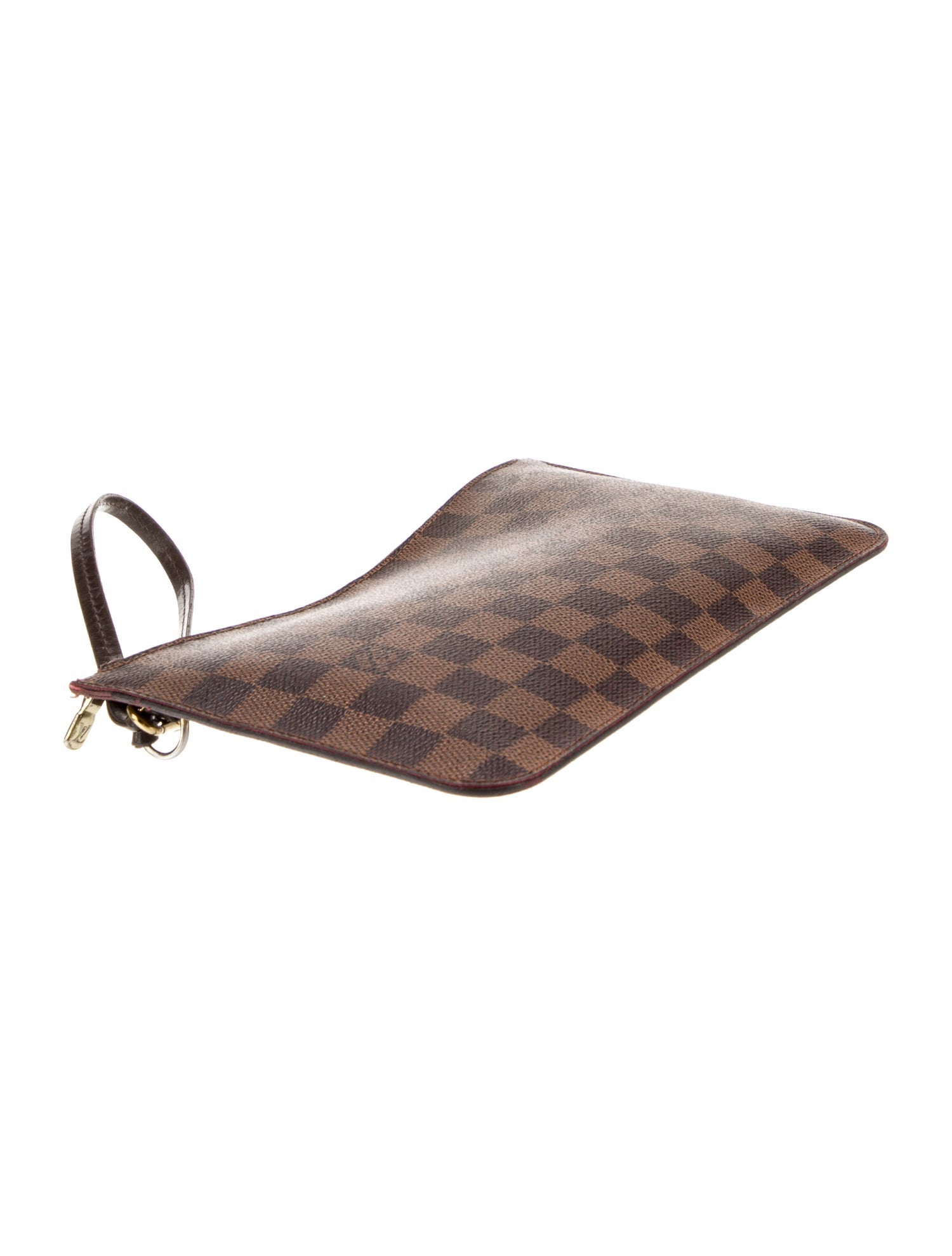 Louis Vuitton Damier Ebene Neverfull Pouch