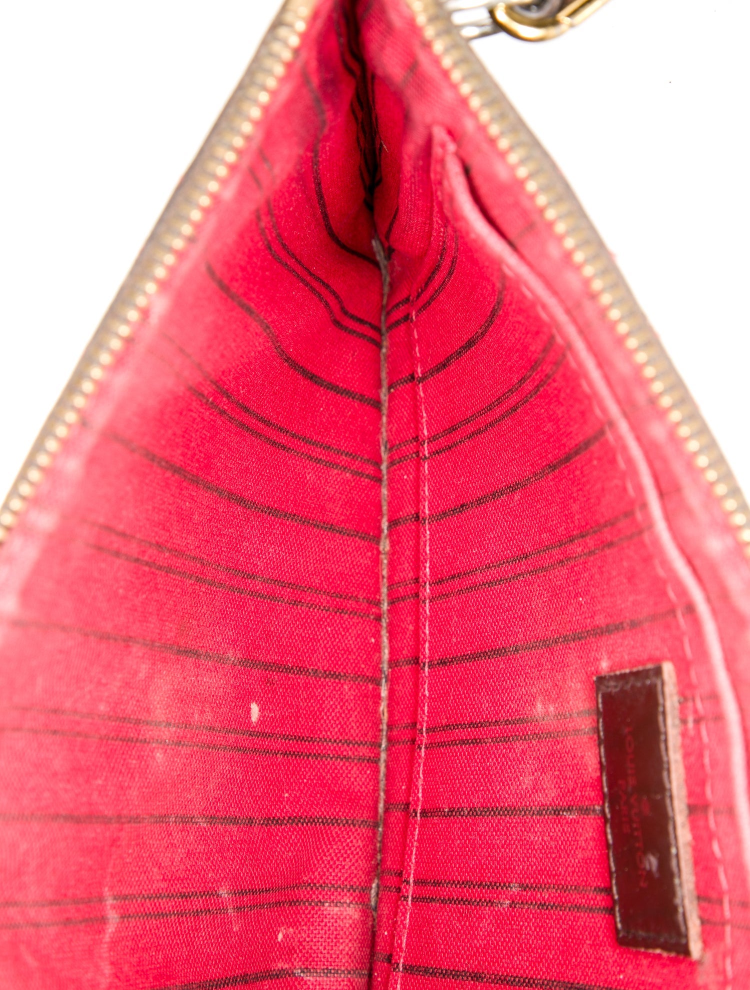 Louis Vuitton Damier Ebene Neverfull Pouch