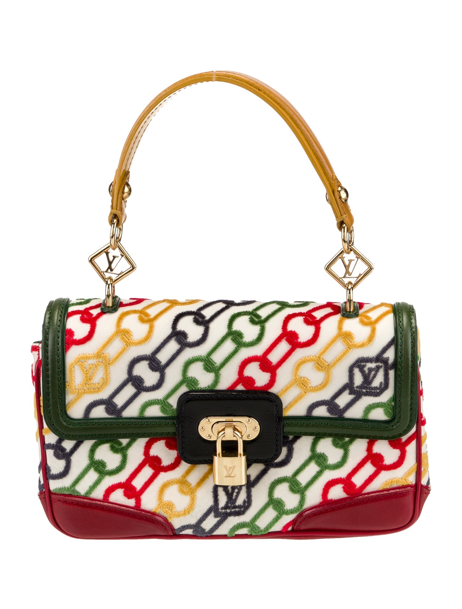 Louis Vuitton Chain-Link Sac Rabat Vintage