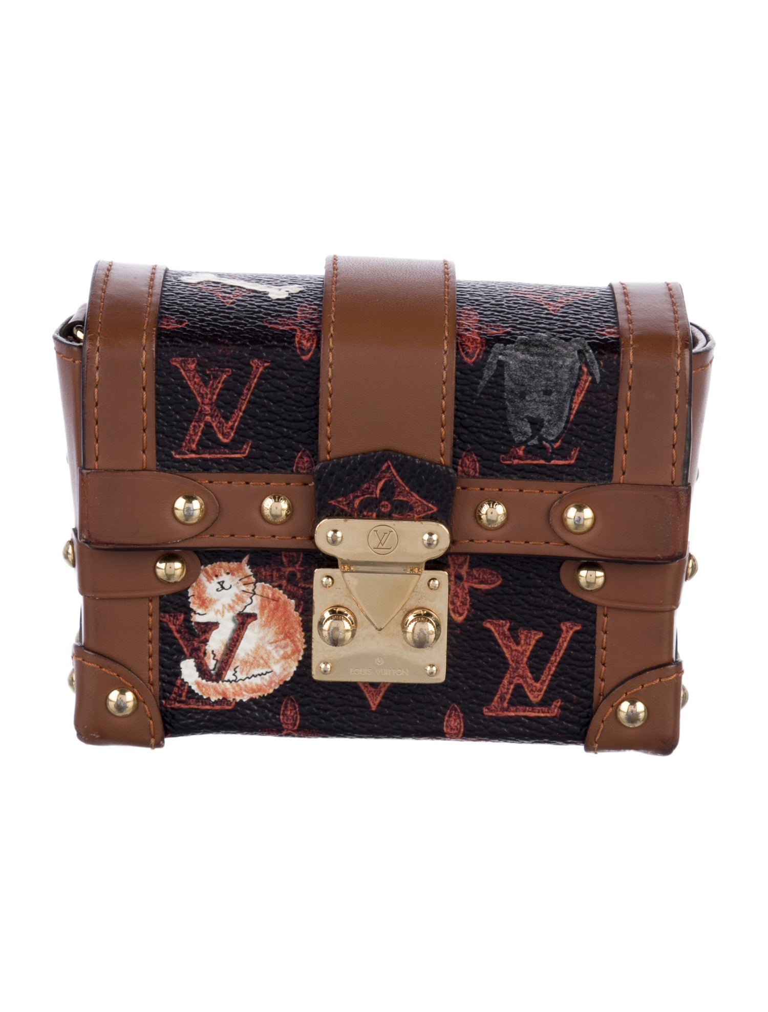 Louis Vuitton x Grace Coddington Catogram Essential Trunk Keychain