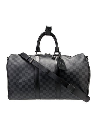 Louis Vuitton Damier Graphite Keepall Bandouliere