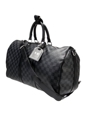 Louis Vuitton Damier Graphite Keepall Bandouliere