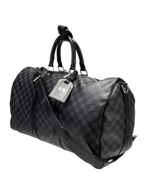 Louis Vuitton Damier Graphite Keepall Bandouliere