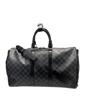 Louis Vuitton Damier Graphite Keepall Bandouliere