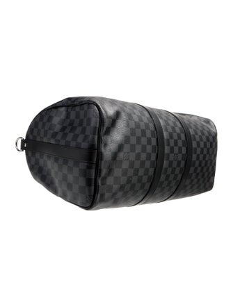 Louis Vuitton Damier Graphite Keepall Bandouliere