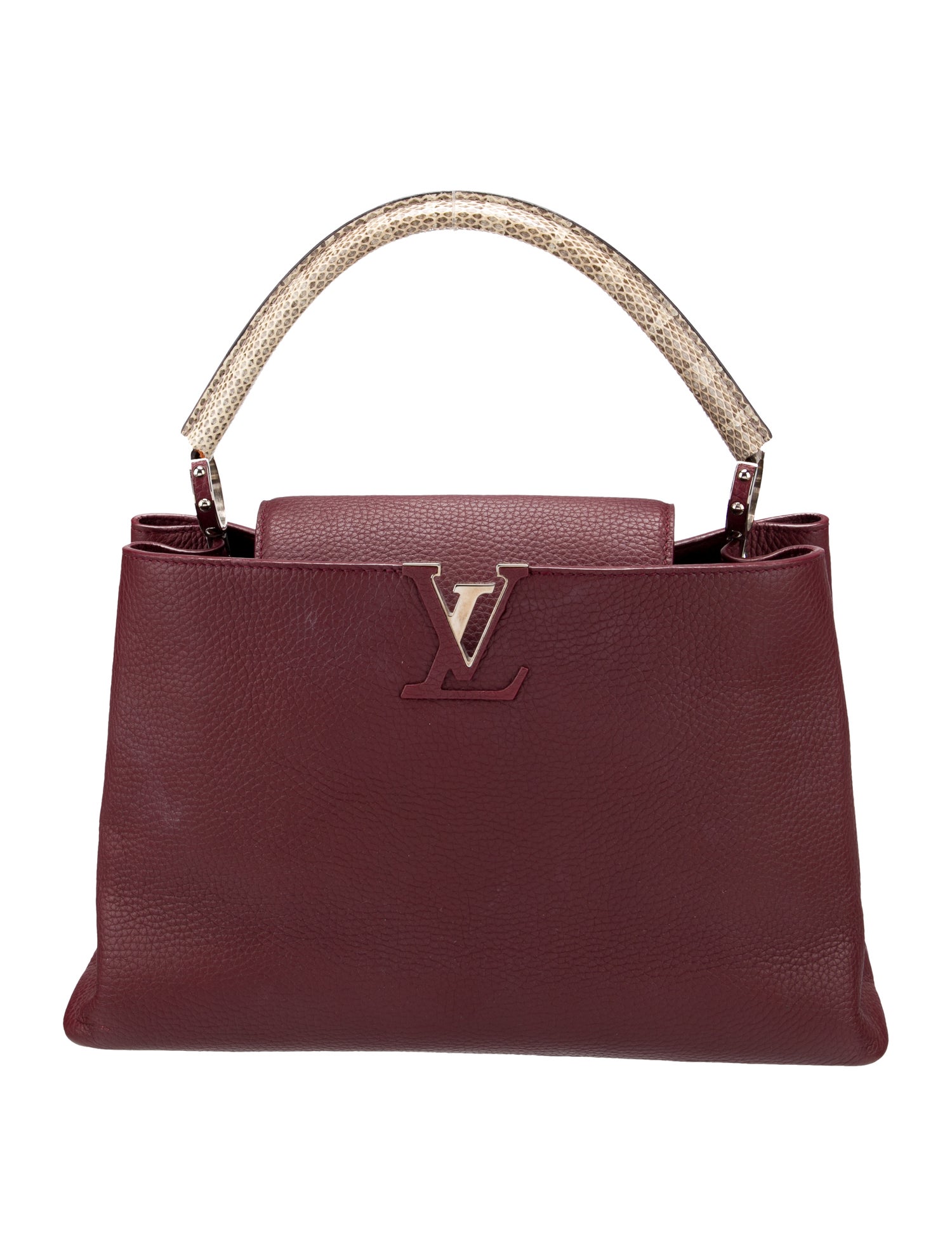 Louis Vuitton Taurillon Leather Capucines MM