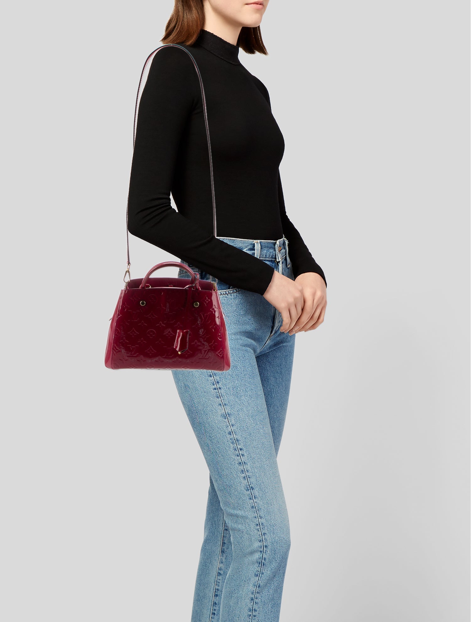 Louis Vuitton Monogram Vernis Montaigne BB