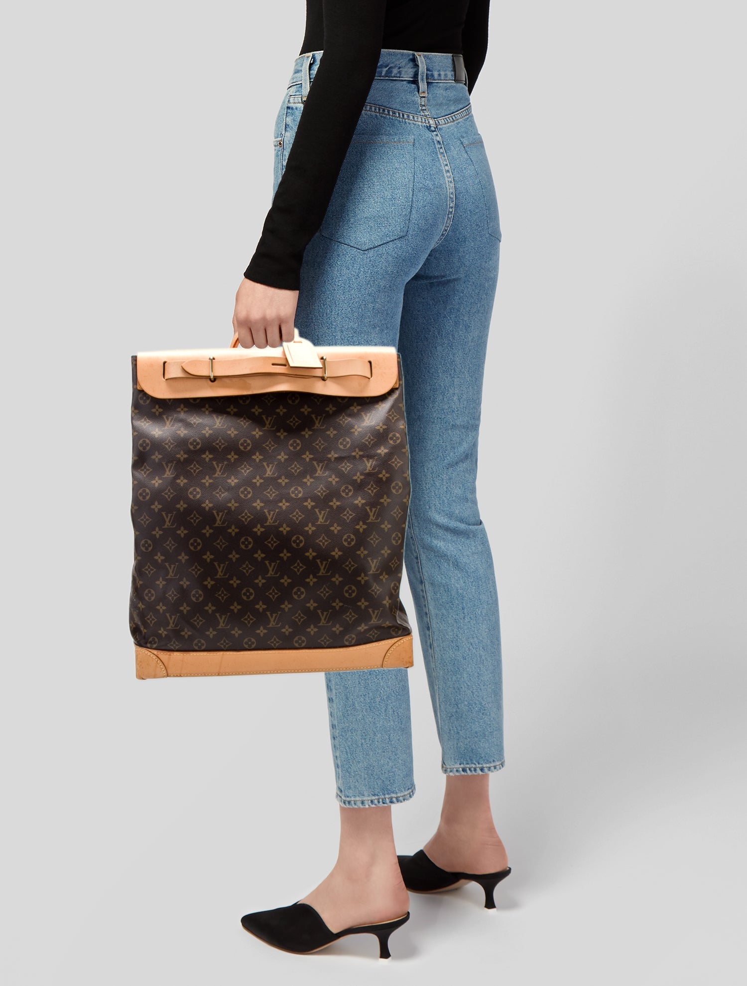 Louis Vuitton LV Monogram Steamer 45