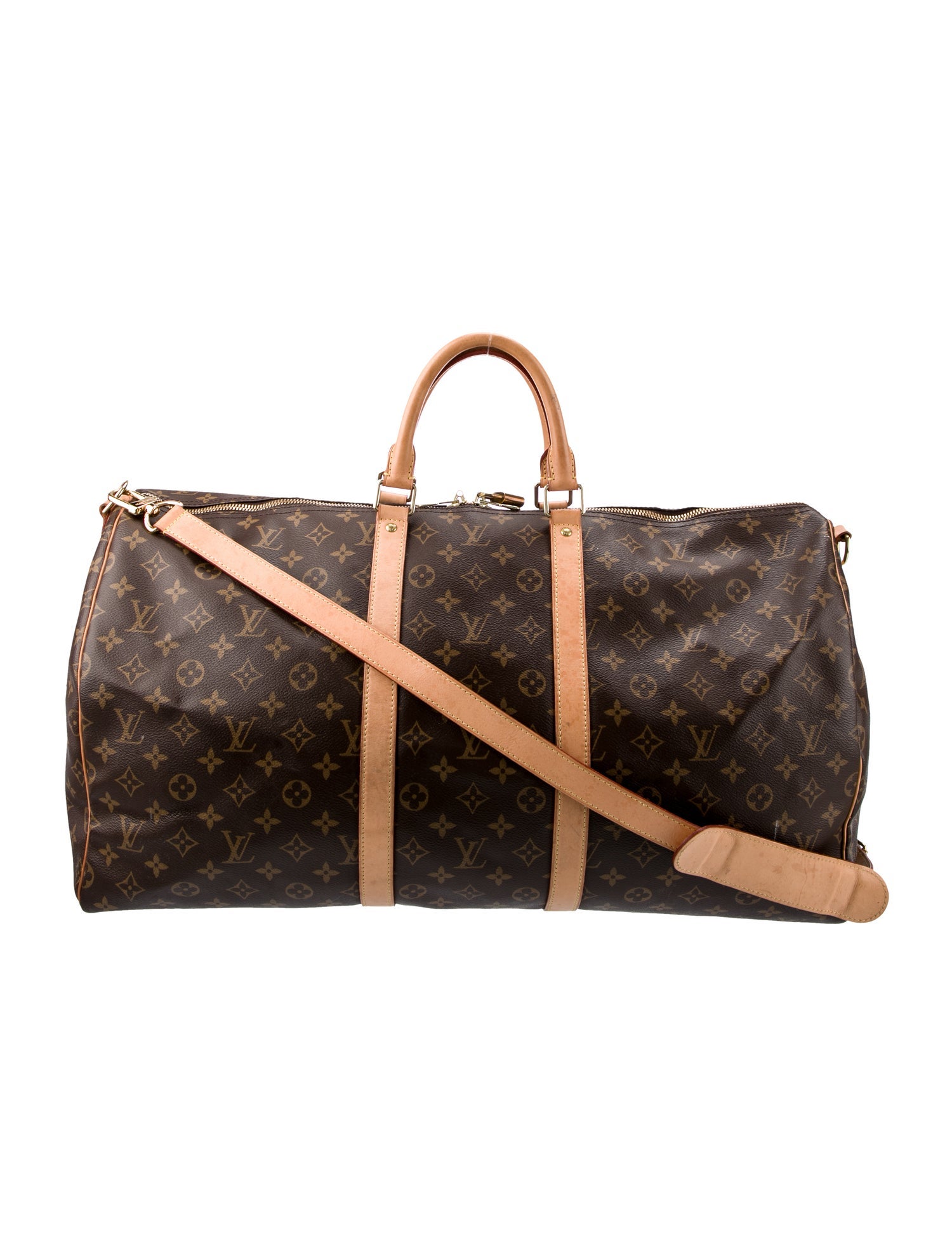 Louis Vuitton LV Monogram Keepall Bandouliere 55