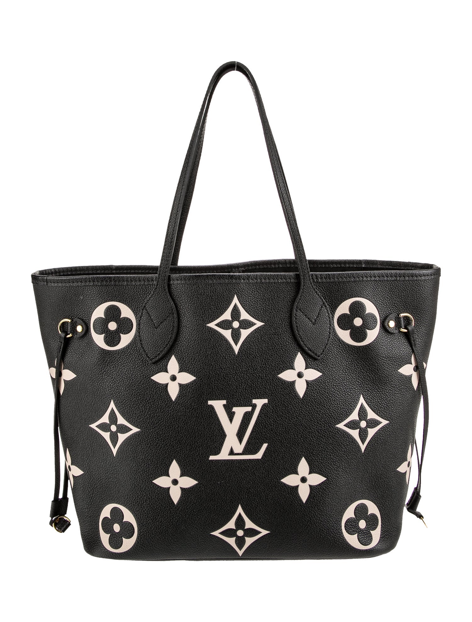 Louis Vuitton LV Monogram Neverfull w/Pouch MM