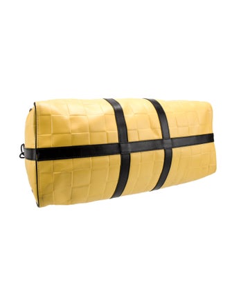 Louis Vuitton Leather Keepall Bandouliere 50