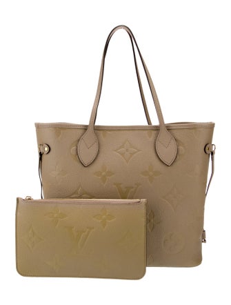 Louis Vuitton Empreinte Leather Neverfull w/Pouch GM