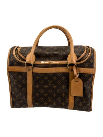 Louis Vuitton Pet Accessories Monogram Sac Chien 40 Carrier