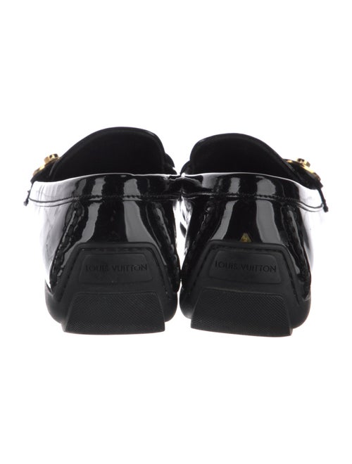 Louis Vuitton Monogram Pattern Patent Leather Loafers