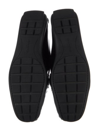 Louis Vuitton Monogram Pattern Patent Leather Loafers