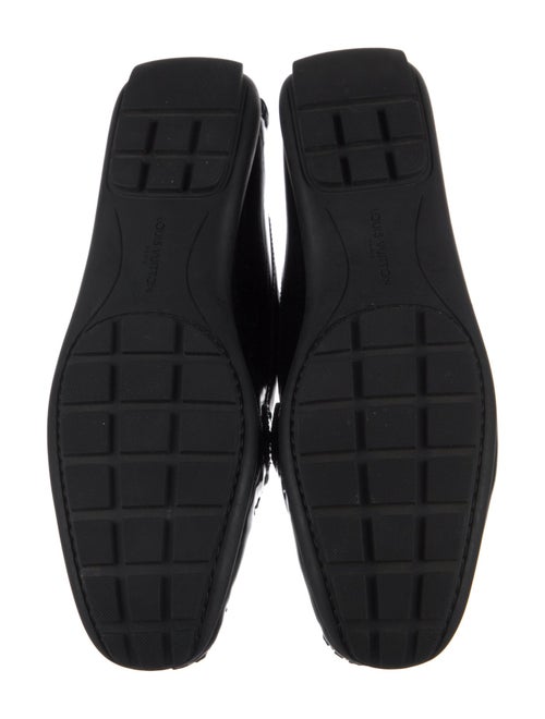 Louis Vuitton Monogram Pattern Patent Leather Loafers