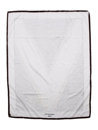 Louis Vuitton Striped V Beach Towel