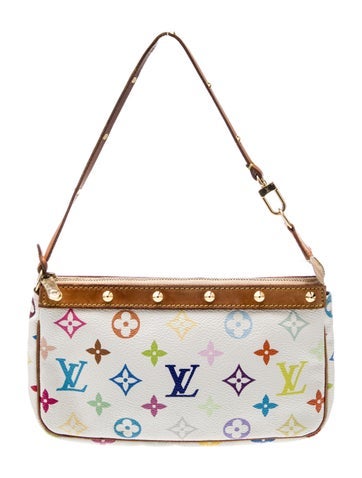 Louis Vuitton Mini Bags Multicolore Monogram Pochette Accessoires Vintage