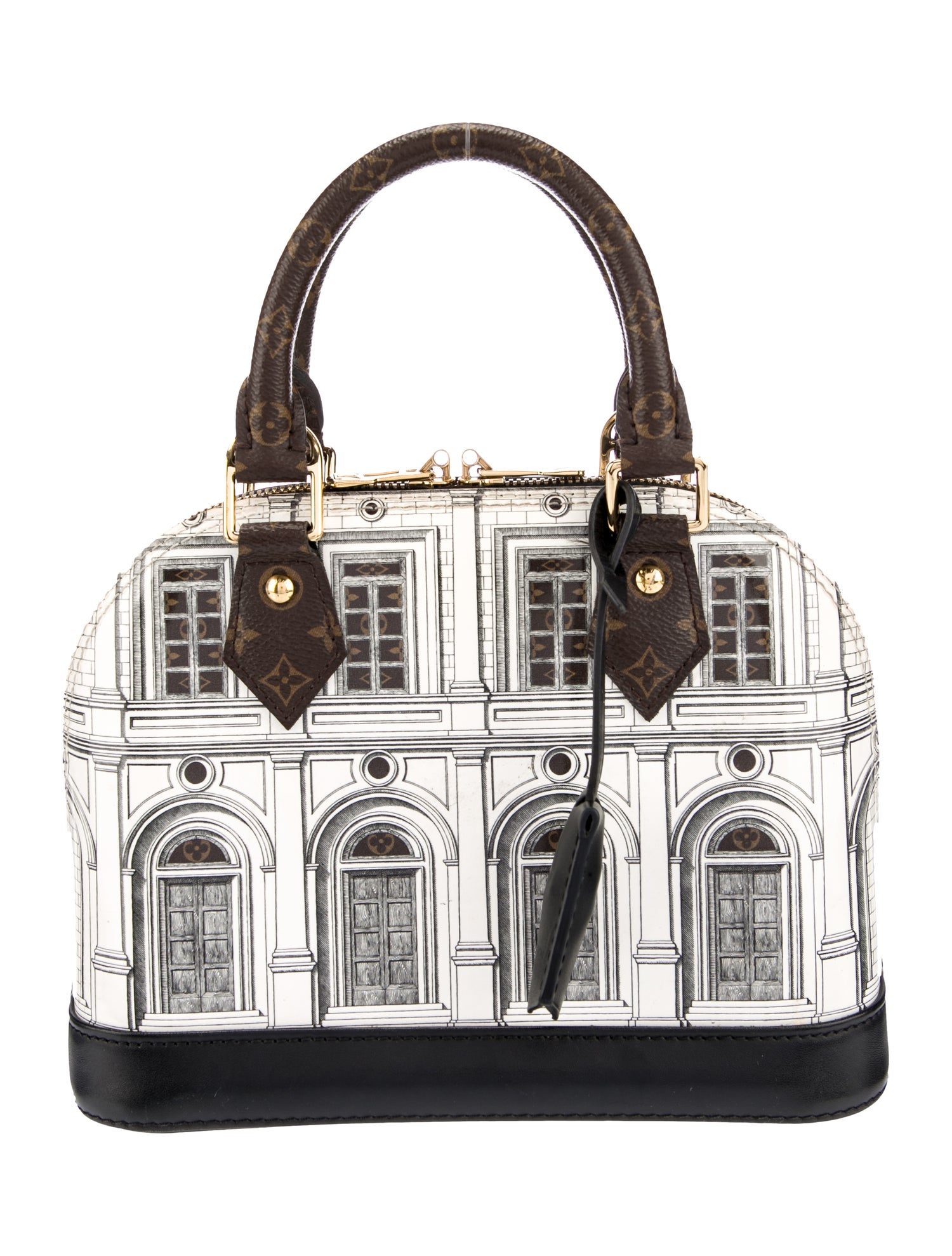 Louis Vuitton x FORNASETTI LV Monogram Louis Vuitton Alma BB
