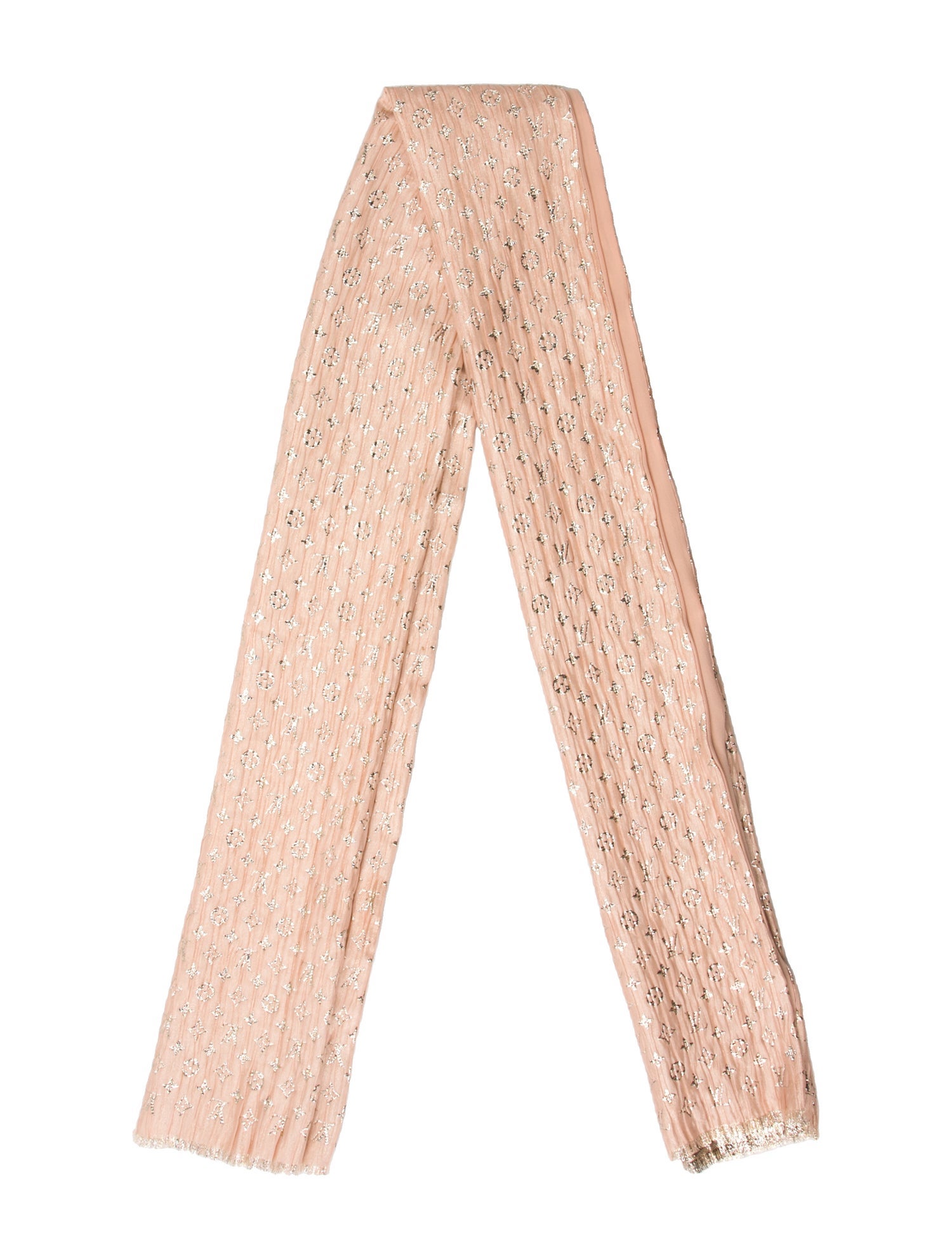 Louis Vuitton So Glitter Stole Silk Stole