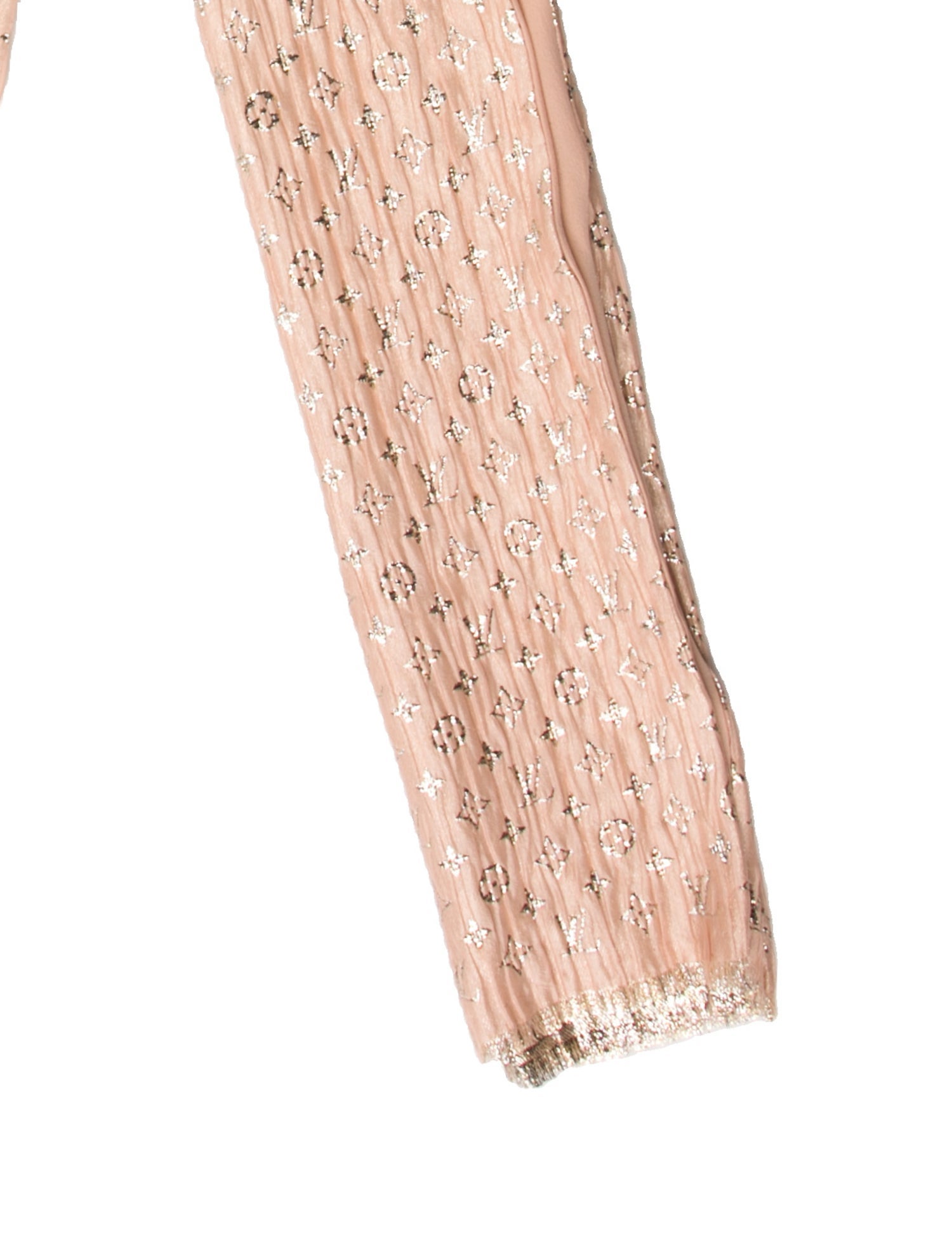 Louis Vuitton So Glitter Stole Silk Stole