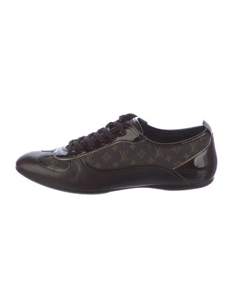 Louis Vuitton Monogram Pattern Canvas Sneakers