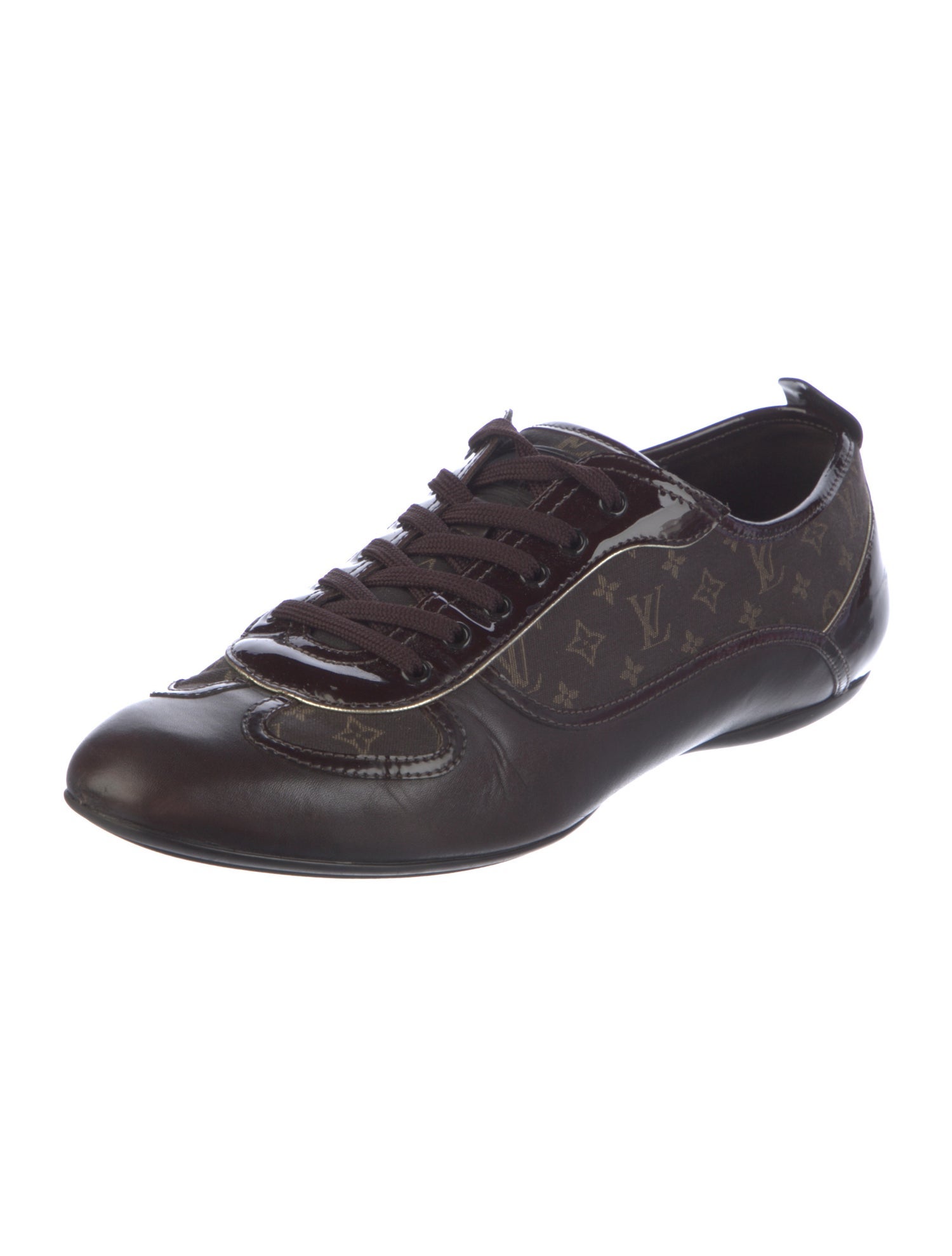Louis Vuitton Monogram Pattern Canvas Sneakers