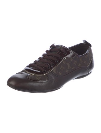 Louis Vuitton Monogram Pattern Canvas Sneakers