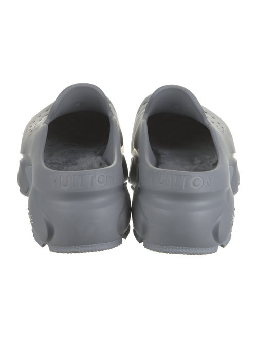 Louis Vuitton Rubber Cutout Accent Sneakers