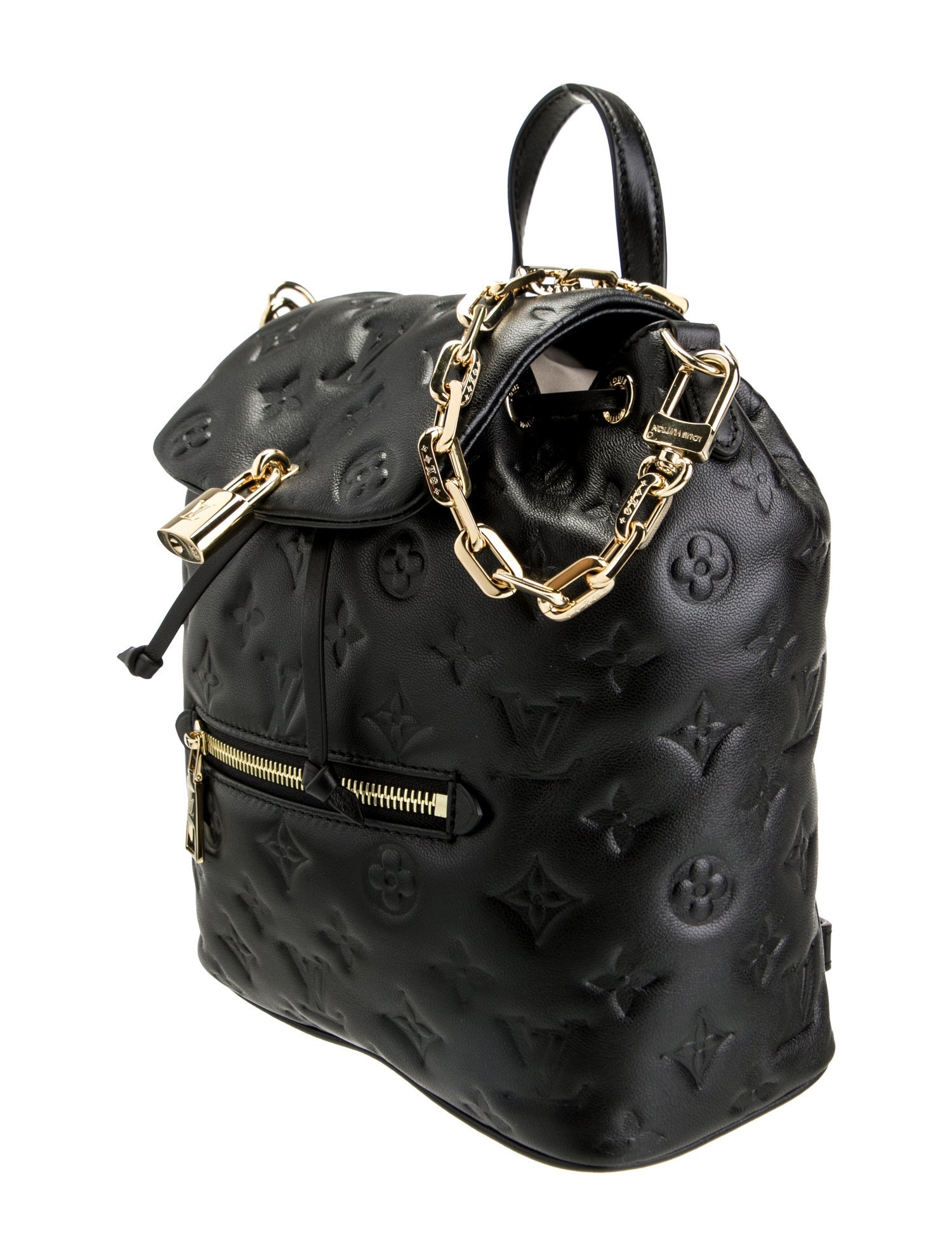 Louis Vuitton LV Monogram Coussin Backpack Mini - Black
