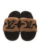 Louis Vuitton Monogram Giant Pattern Mink Slides
