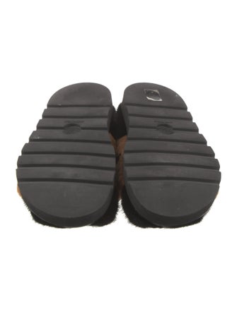 Louis Vuitton Monogram Giant Pattern Mink Slides