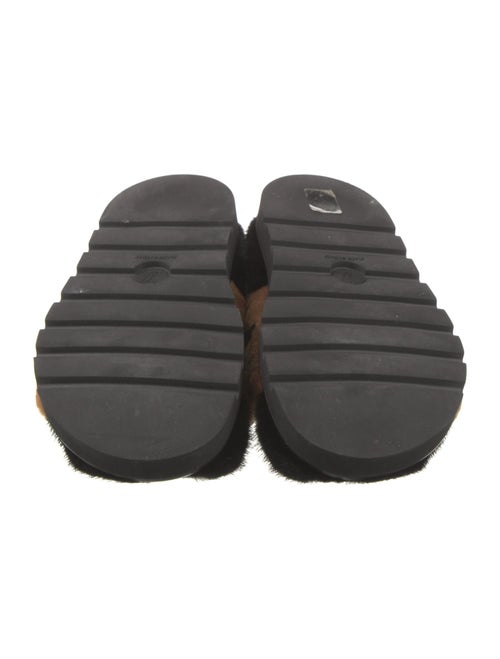 Louis Vuitton Monogram Giant Pattern Mink Slides