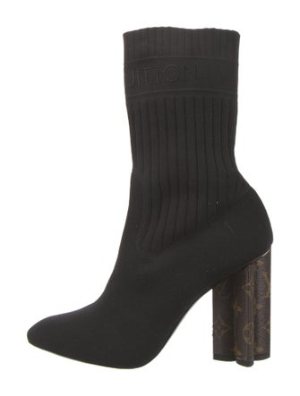 Louis Vuitton LV Monogram Sock Boots