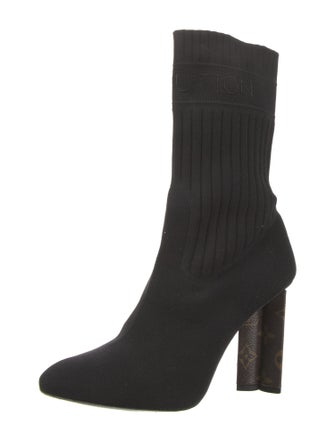 Louis Vuitton LV Monogram Sock Boots
