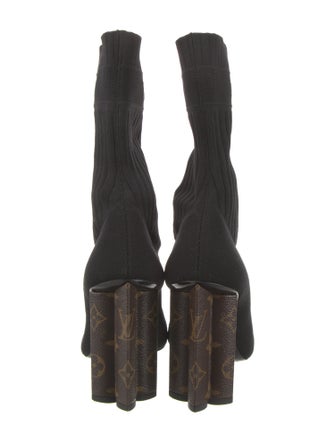 Louis Vuitton LV Monogram Sock Boots