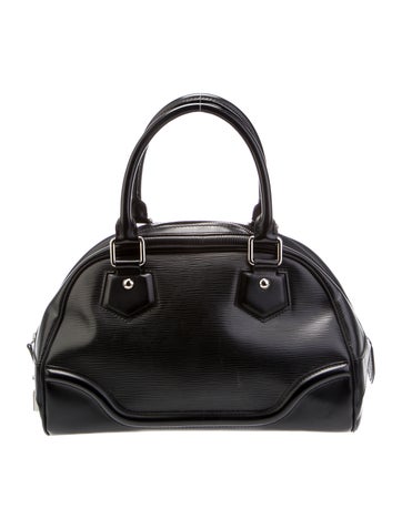 Louis Vuitton Handle Bags Epi Leather Montaigne Bowling PM