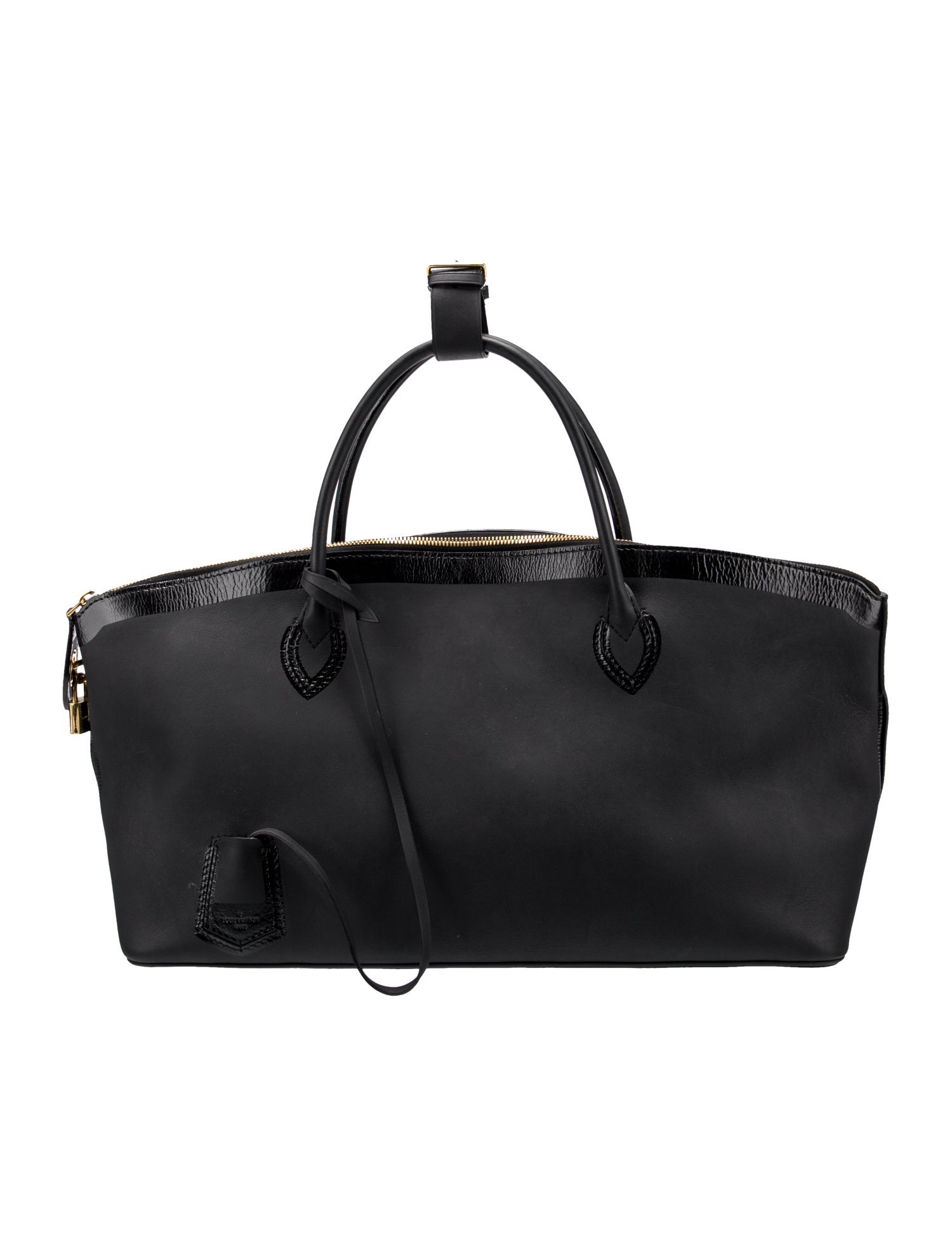 Louis Vuitton Leather Obsession Lockit East-West