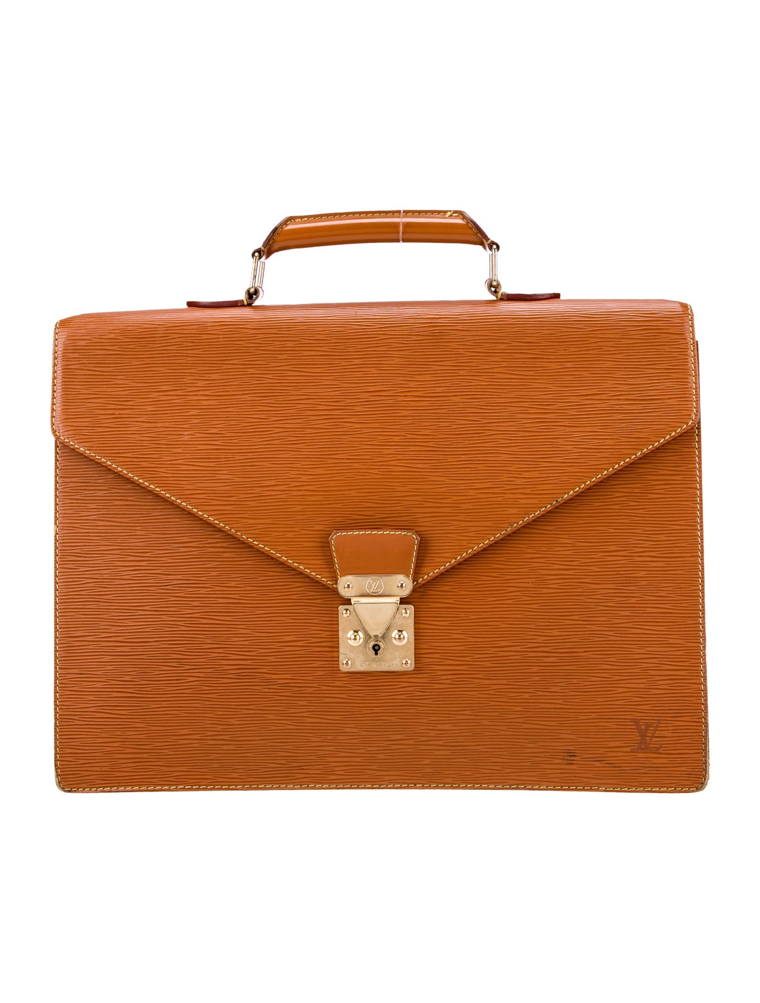 Louis Vuitton Epi Leather Briefcase Vintage