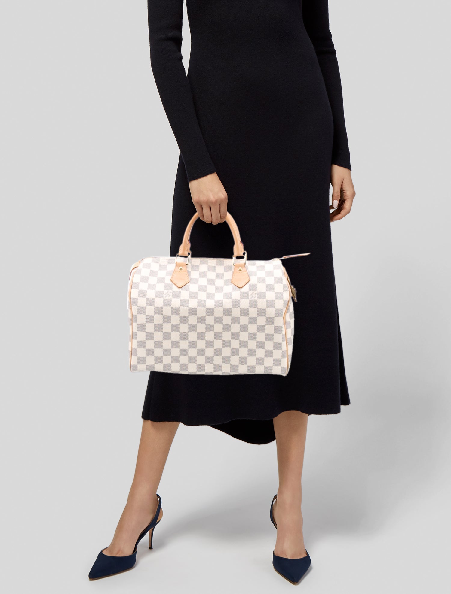 Louis Vuitton Damier Azur Speedy 30 Vintage