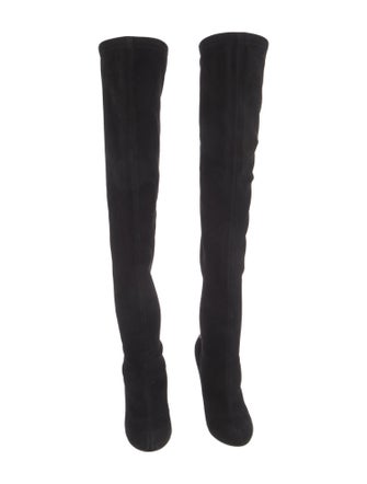 Louis Vuitton LV Monogram Suede Boots