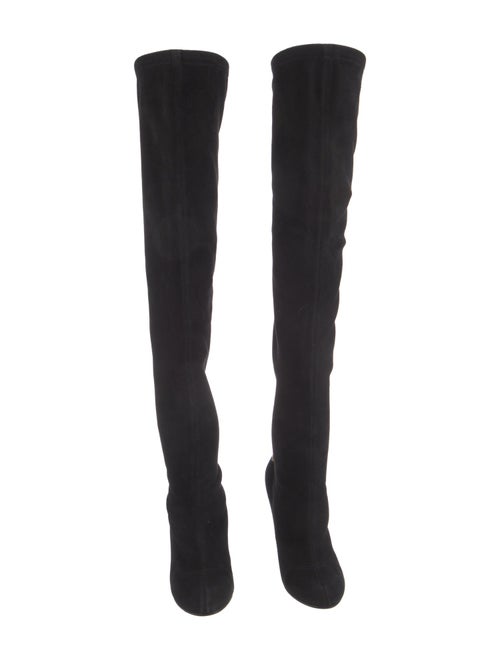 Louis Vuitton LV Monogram Suede Boots