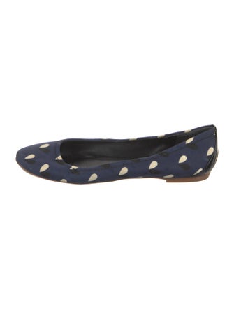 Louis Vuitton Satin Printed Flats