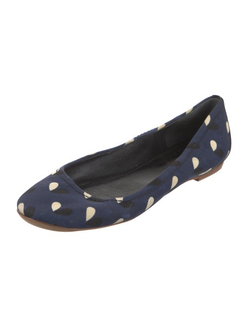 Louis Vuitton Satin Printed Flats