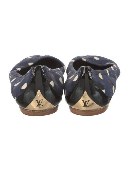 Louis Vuitton Satin Printed Flats