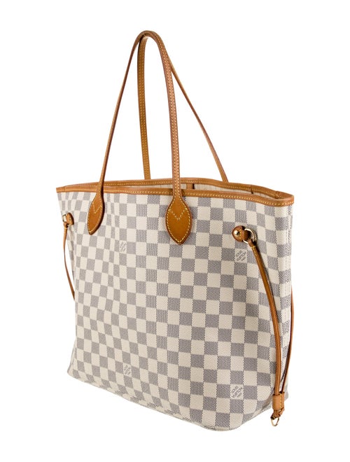 Louis Vuitton Damier Azur Damier Azur Neverfull MM Vintage
