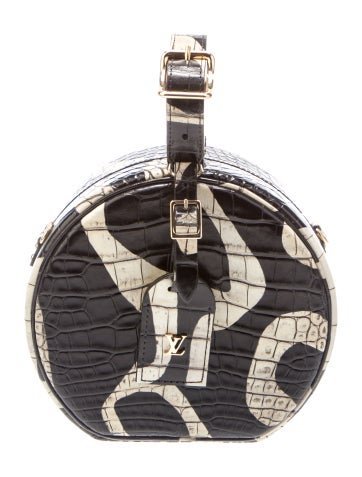 Louis Vuitton Handle Bags Alligator Bôite Chapeau Petite Petit